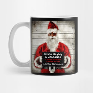 Santa Maybe, a Criminal Cover Art Mug